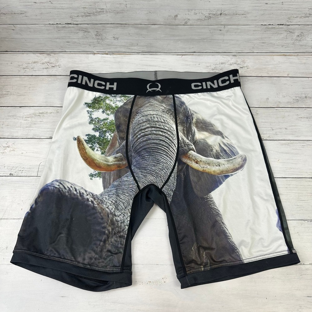 Cinch Mens‎ XL Boxer Briefs Elephant Trunk